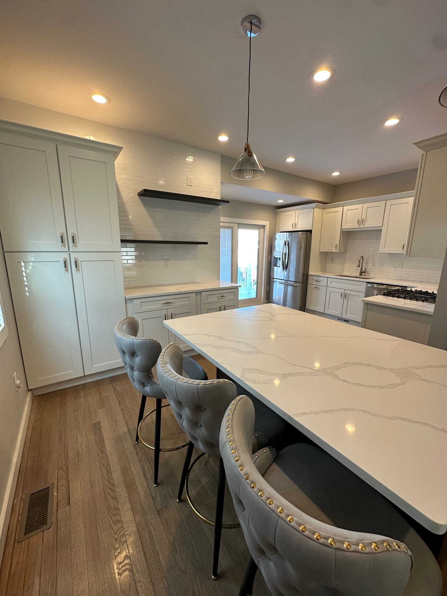 Detailed tile work and finish craftsmanship in Asbury Park New Jersey