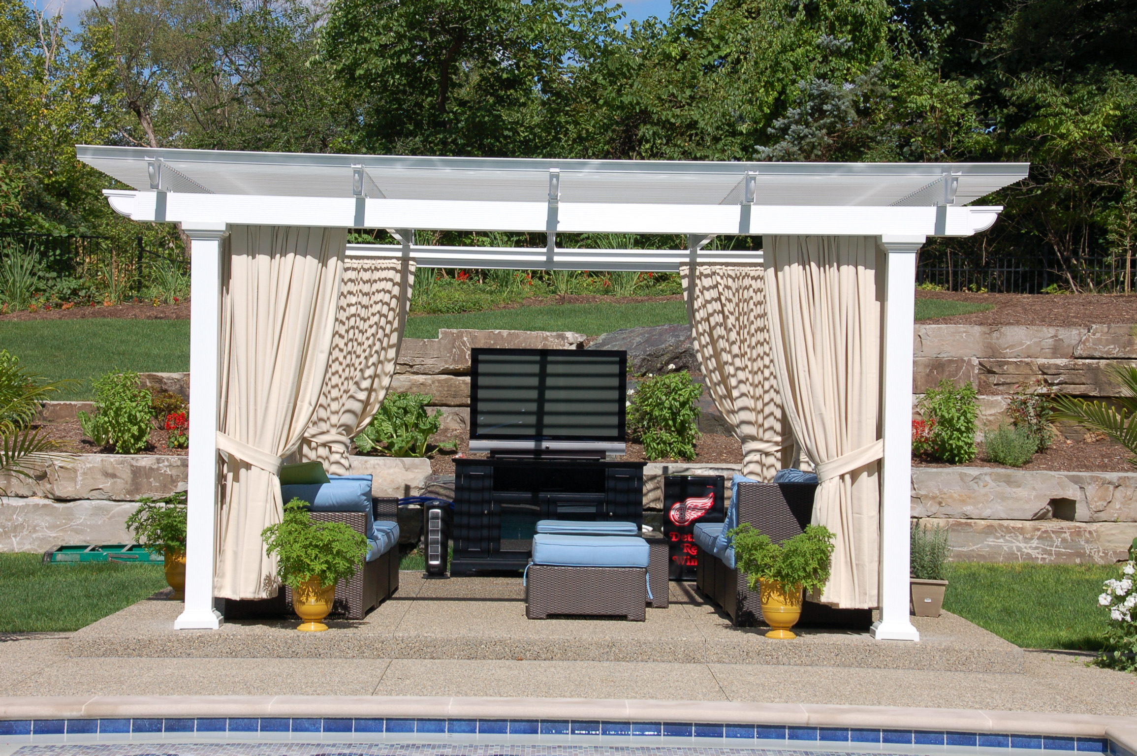 beautiful classic pergolas