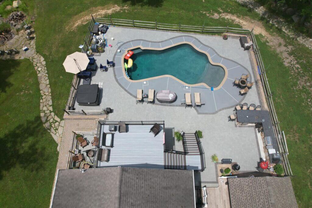 Large custom deck project by Legion Build in Union, NJ