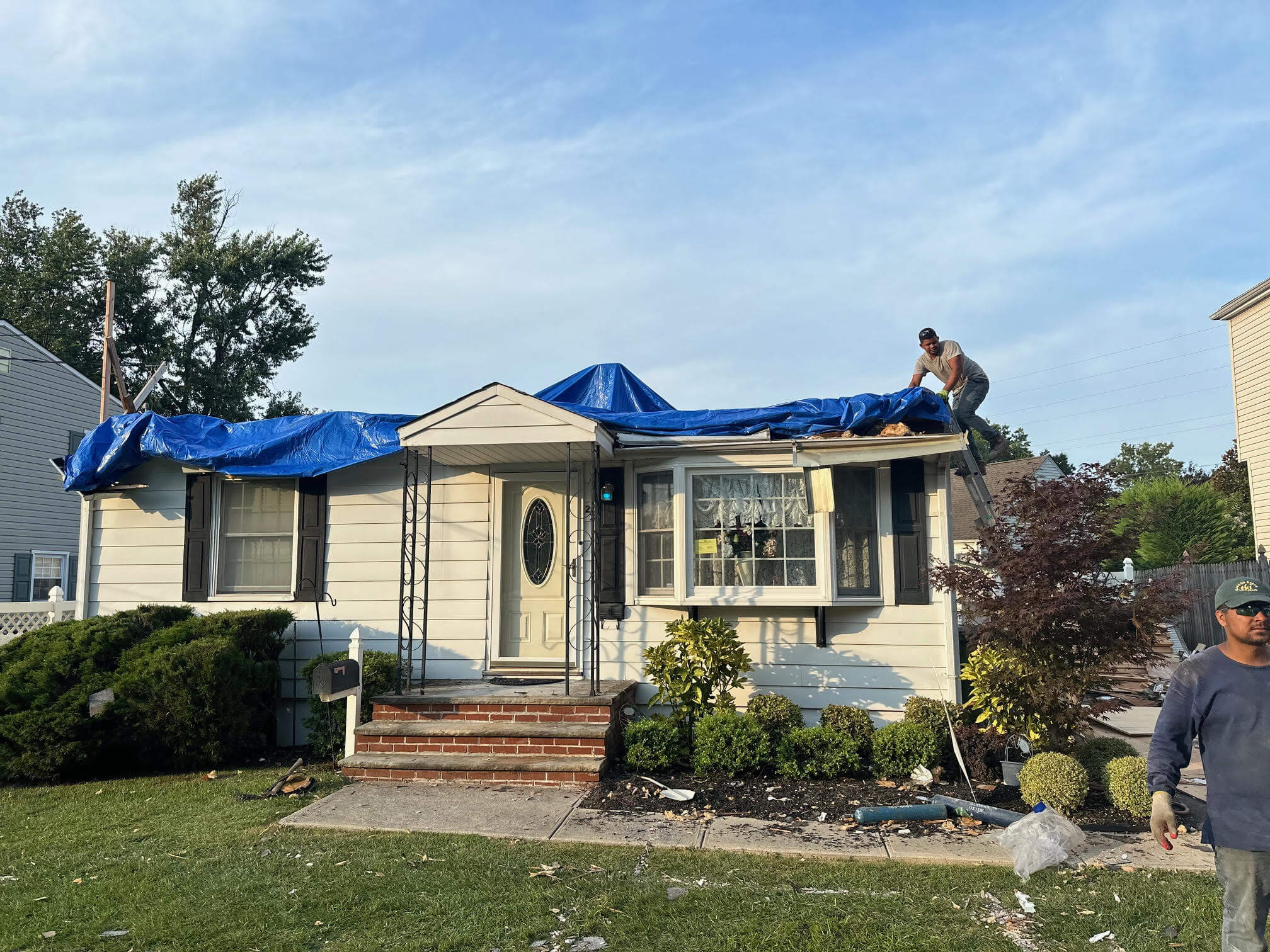 middlesex county first story second story addition in progress