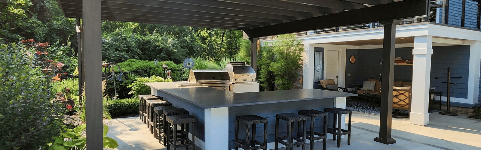 Hardwood deck detail, New Jersey